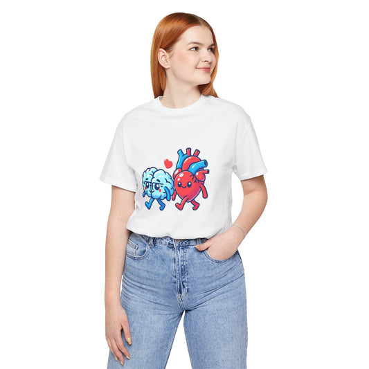 Unisex Garment-Dyed Print  T-shirt