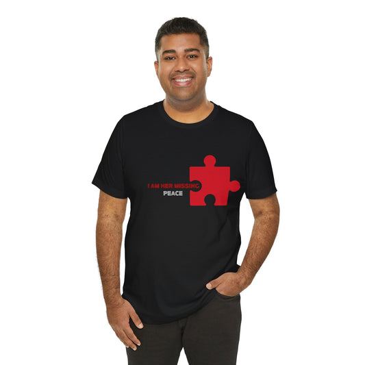Schwarzes passendes Paar Stil Jersey Unisex Kurzarm T-Shirt für Mann und Frau