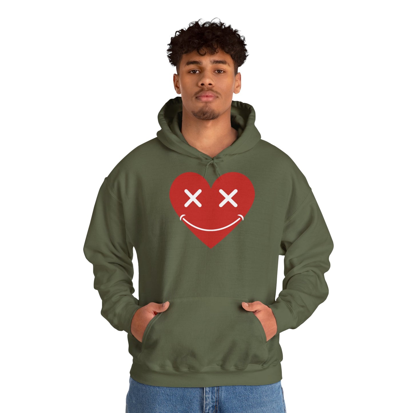 Sudadera unisex con capucha y mezcla pesada™ Love 