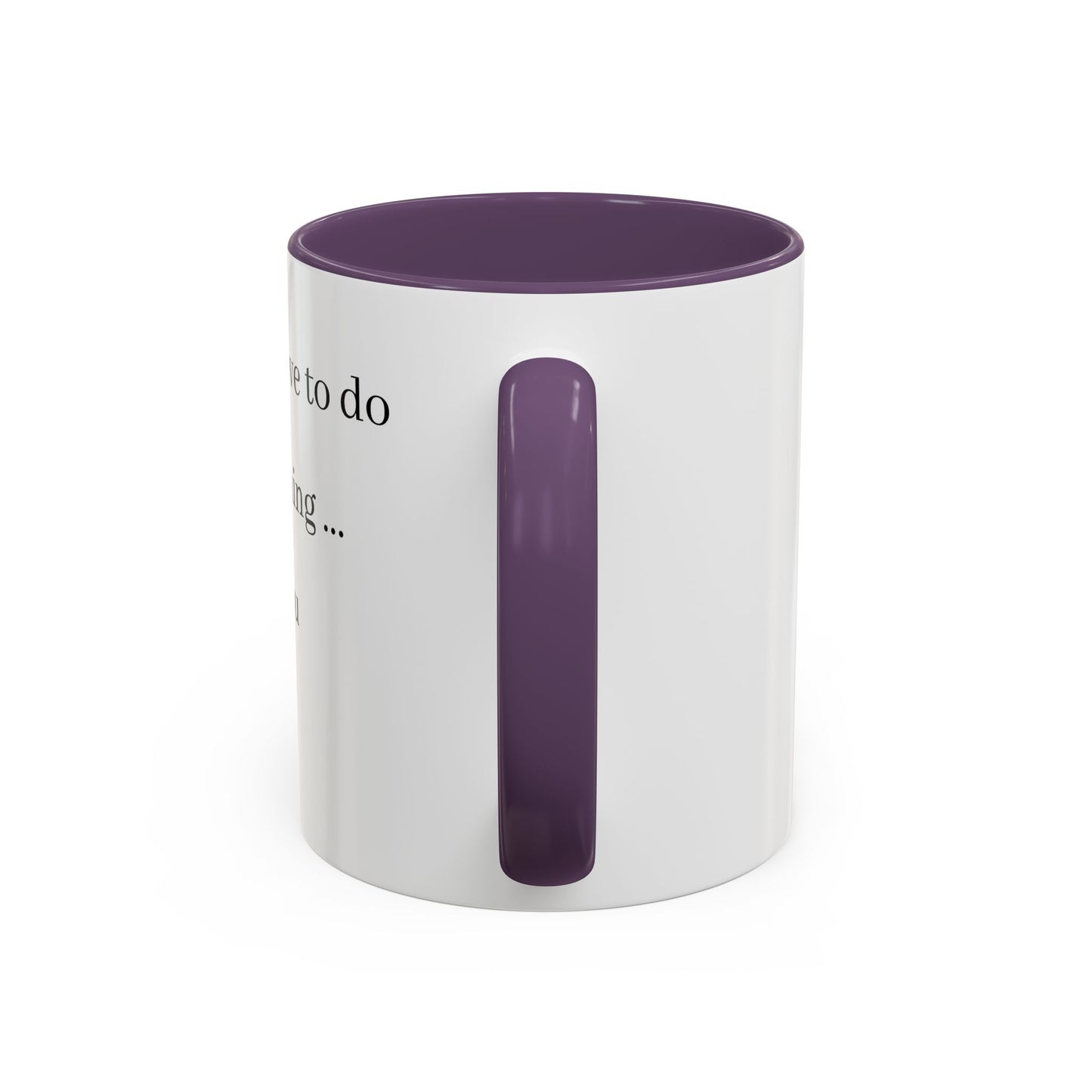 Coffee & You Accent Mug - Perfect for Morning Rituals - Ideal Gift for Coffee Lovers
