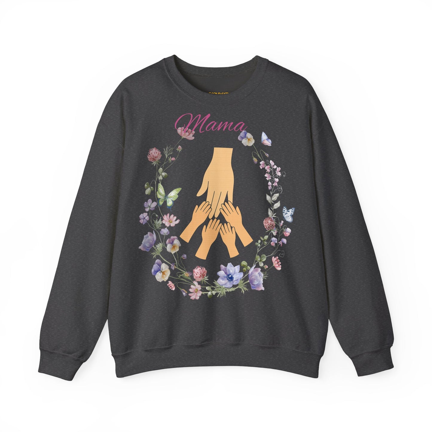 Floral Mama Crewneck Sweatshirt - Perfect Gift for Mother's Day