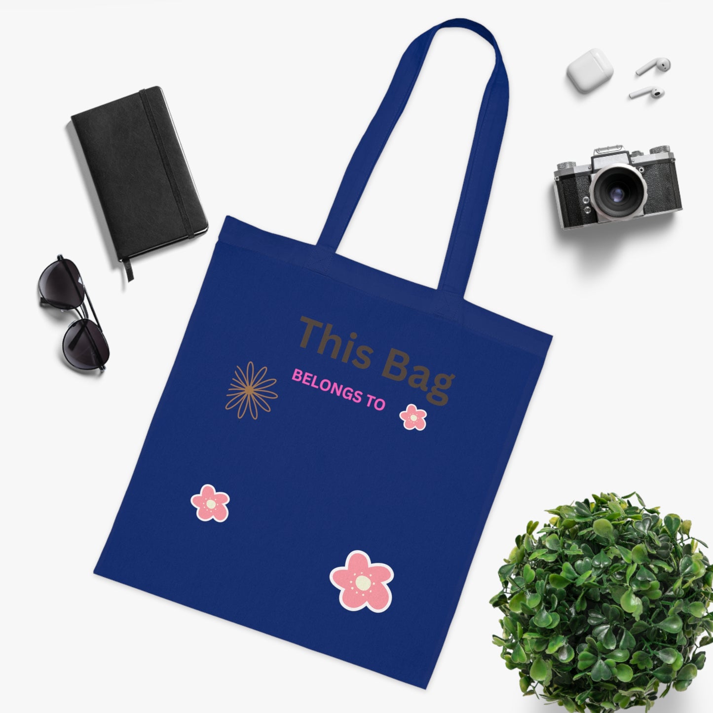 Personalized Organic Cotton Tote - Mother's Day Gift