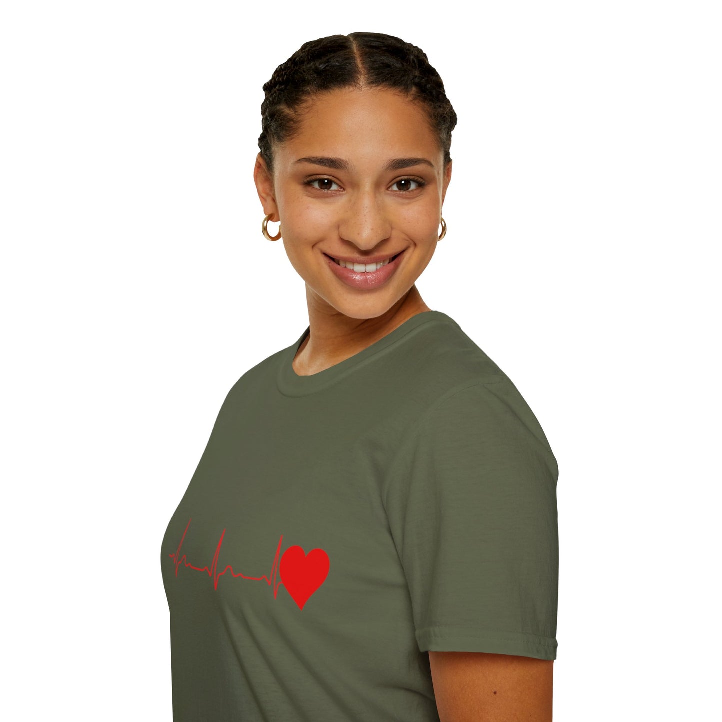 Black Unisex Softstyle  T-Shirt