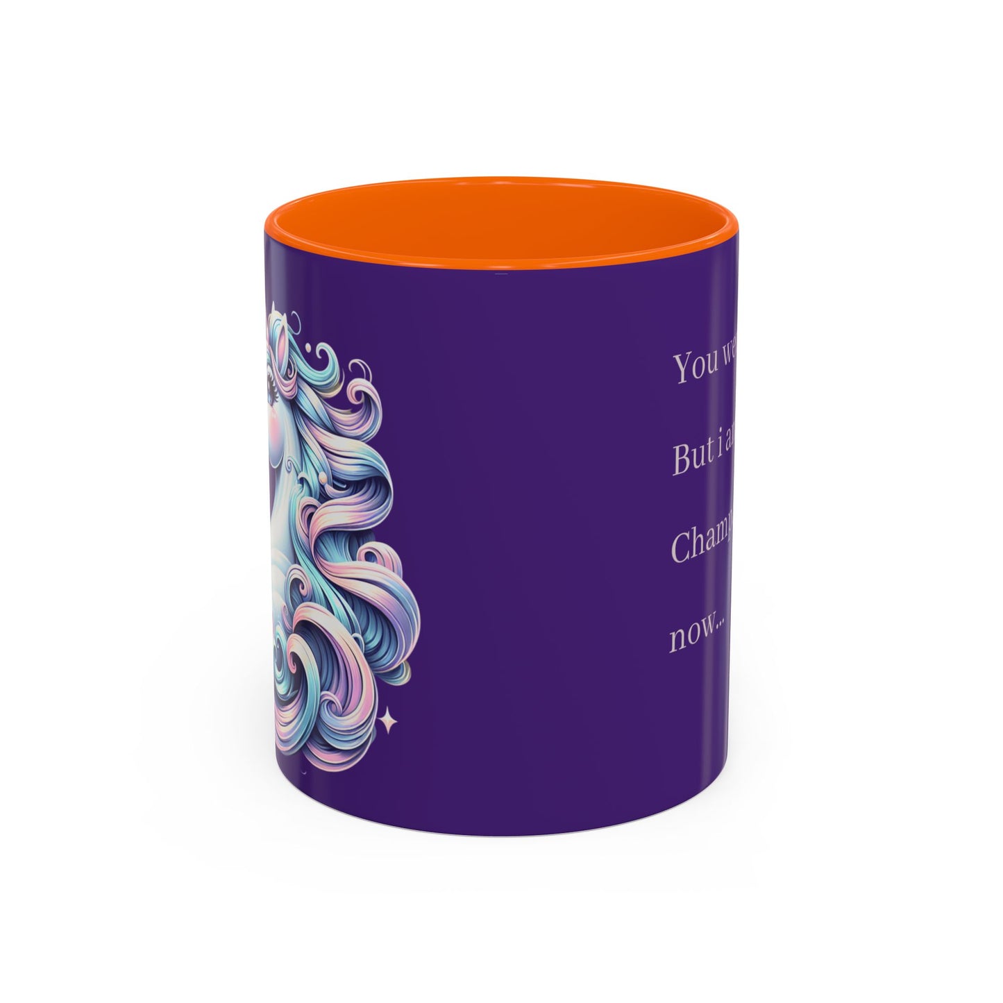 Playful Quote Coffee Mug - 'You Were My Coffee, But I Am Drinking Champagne Now'
