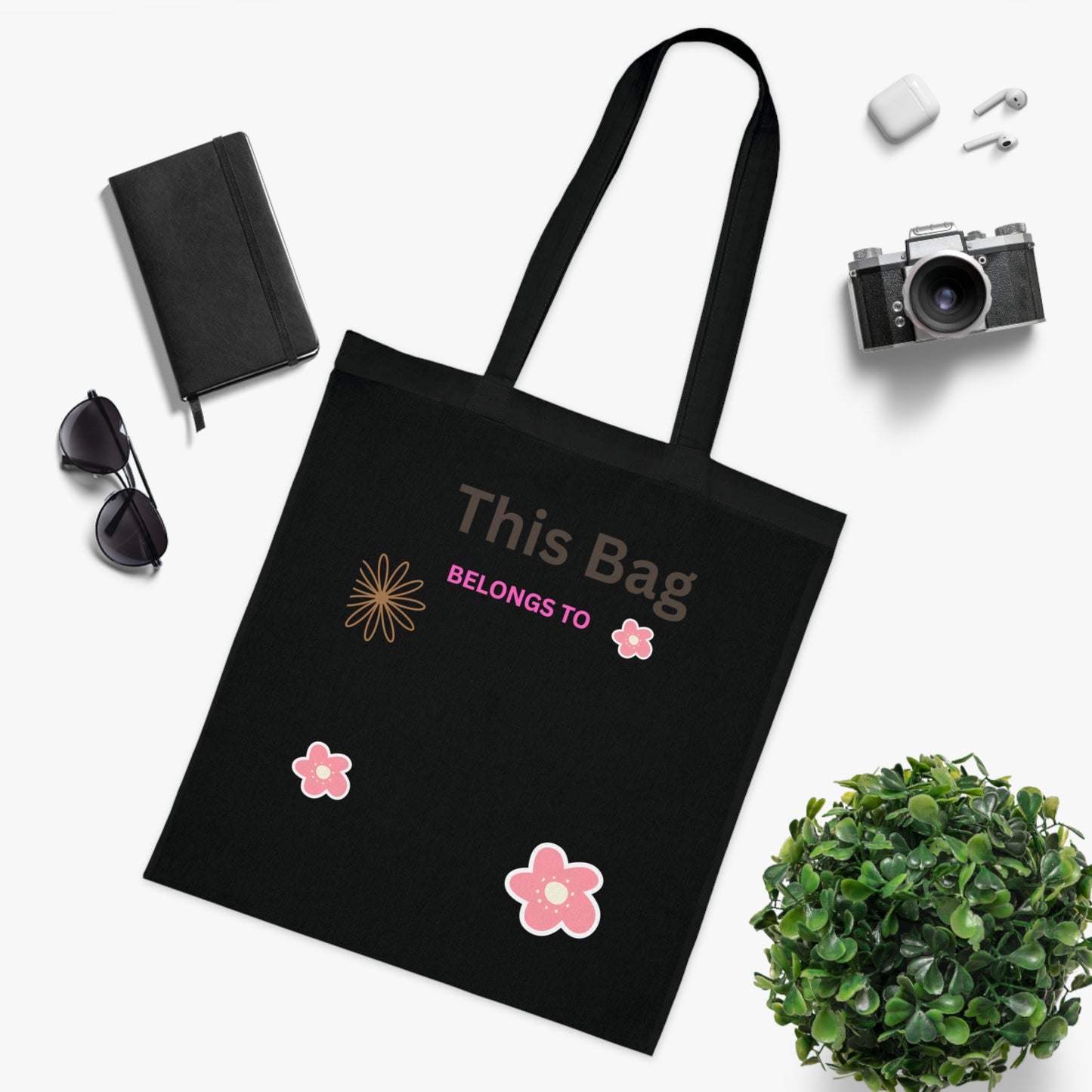 Personalized Organic Cotton Tote - Mother's Day Gift