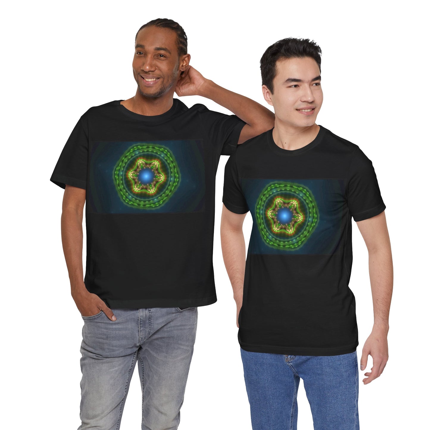 T-shirt en coton unisexe à manches courtes