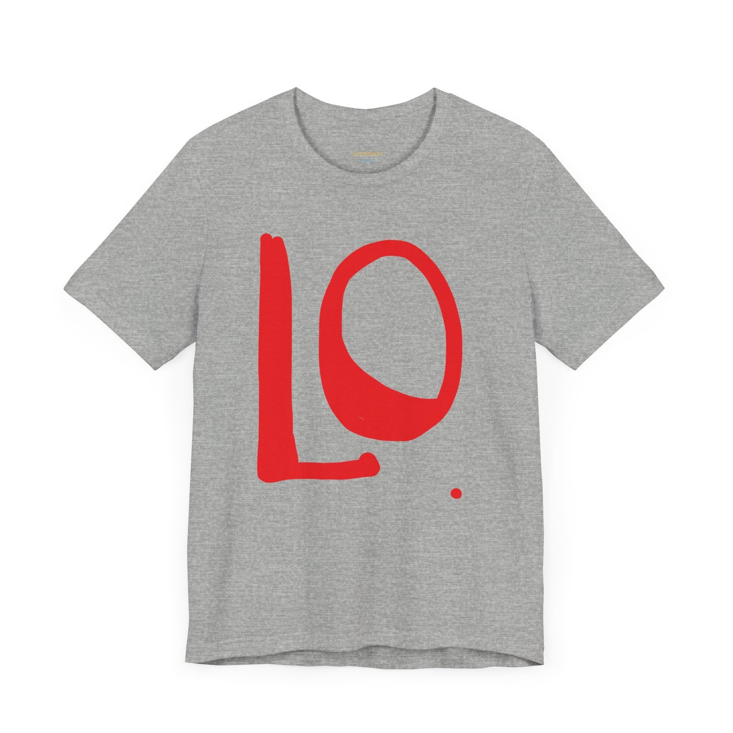 Weißes Unisex-Jersey-T-Shirt mit kurzen Ärmeln für Paare