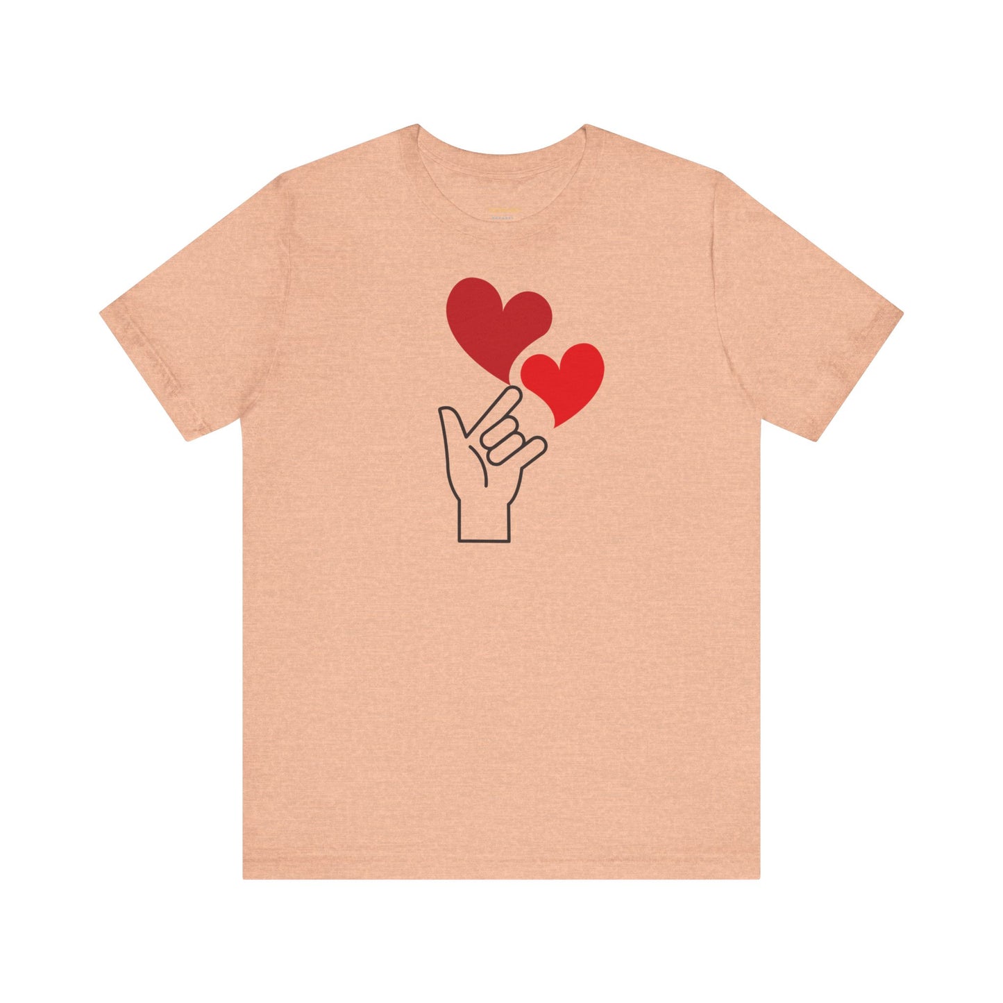 Unisex Jersey Short Sleeve Love  Tee