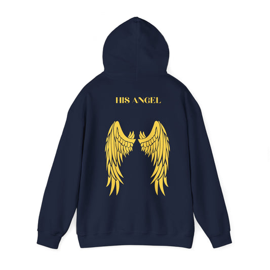 Paarstil Engel Flügel Kapuzenpullover